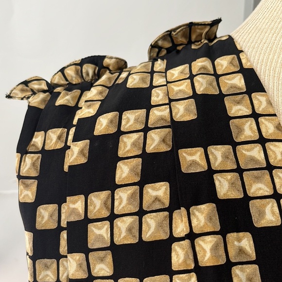 Alexander Wang Silk Patterned Mini Dress, size 6 - Picture 14 of 16